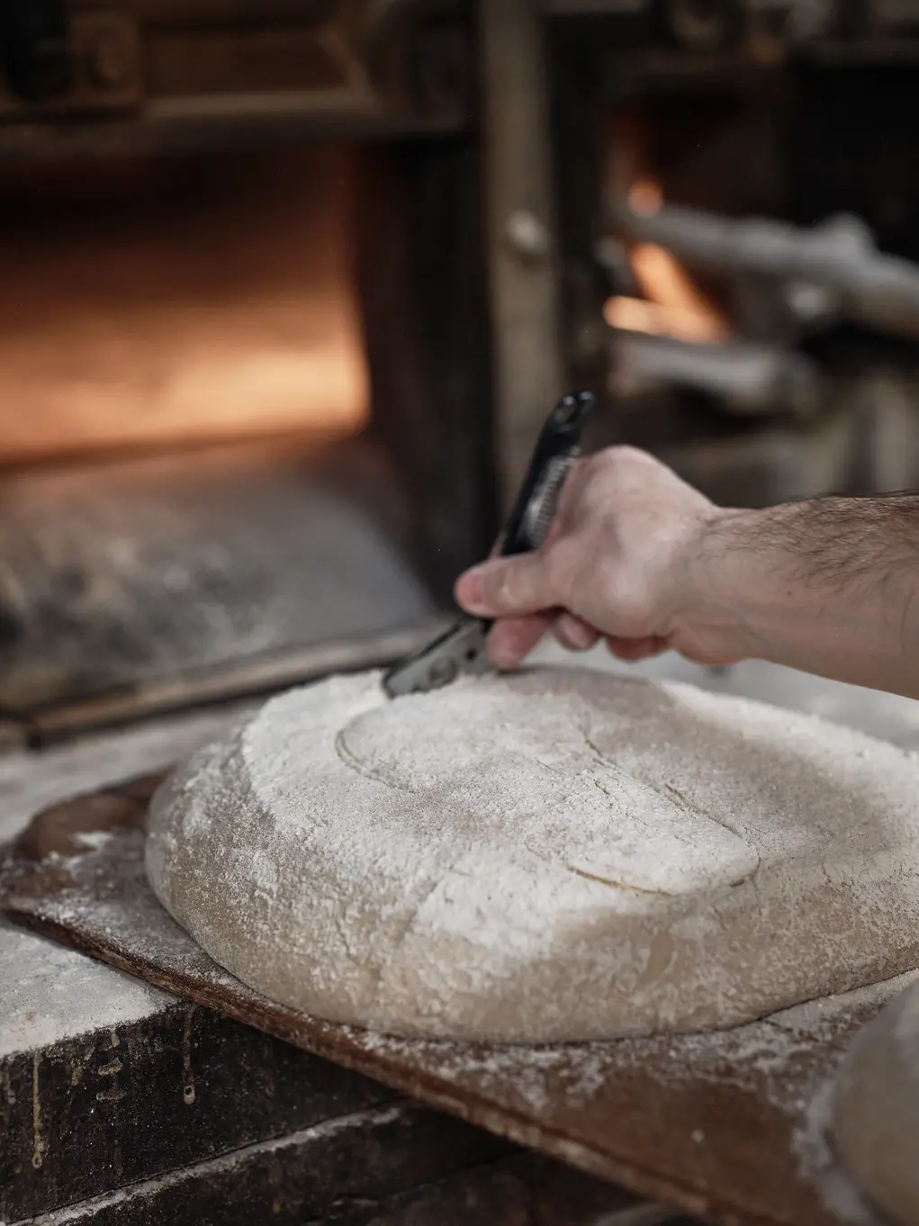 bread being made